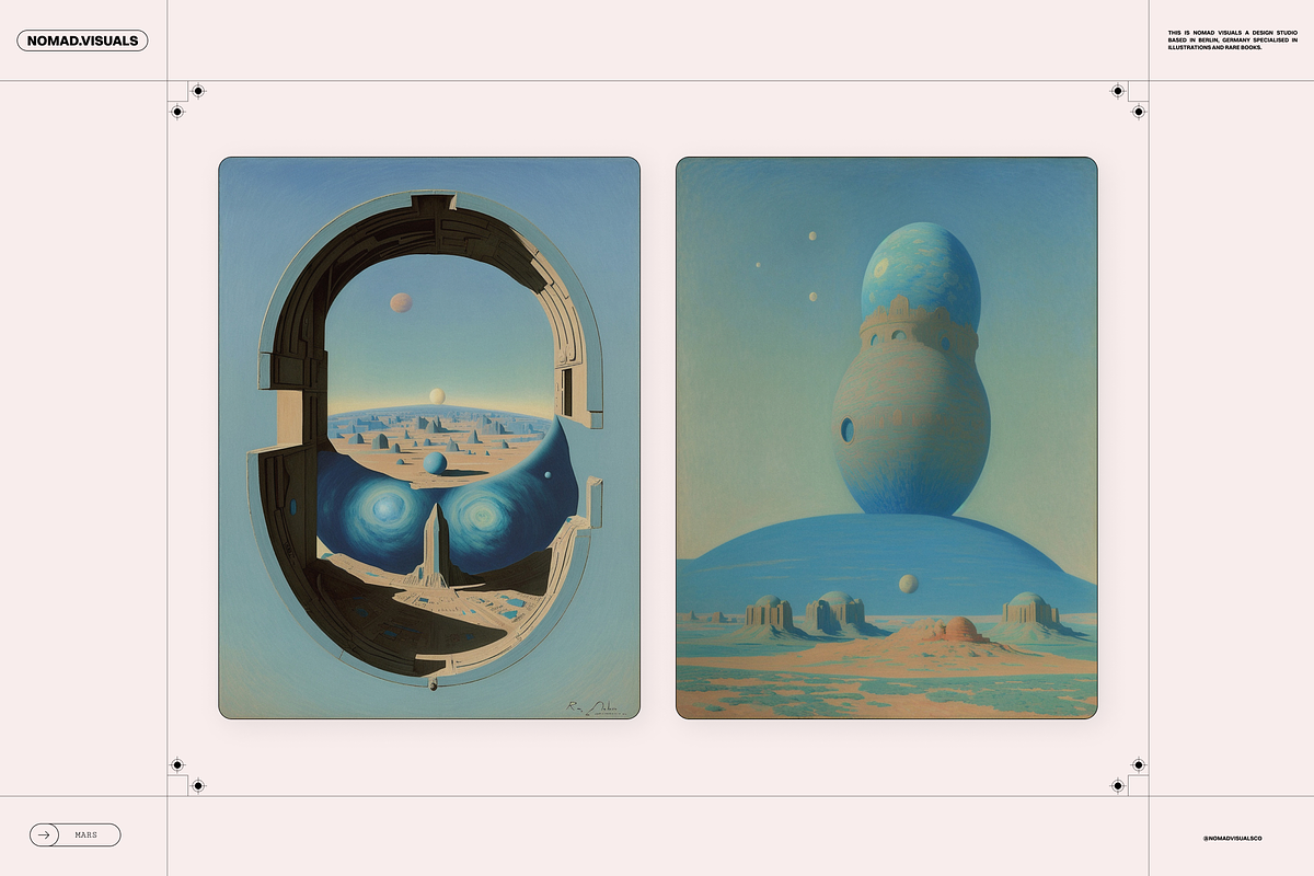 Ancient Mars Illustrations, a Background Graphic by Nomad Visuals (Photo 9 of 15)