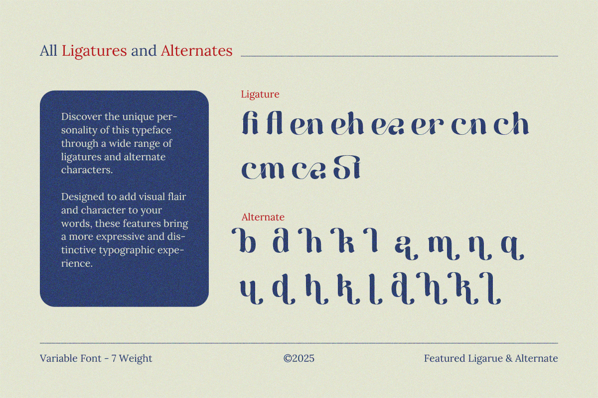 Berkara - Stylish Serif Display, a Serif Font by Pandeka Studio (Photo 8 of 9)