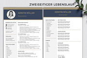 Lebenslauf Vorlage / Resume Template, a Resume Template by Klamp Studio (Thumbnail 3 of 10)