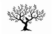 Birds on Tree SVG Cutting Files, an Illustration by jahid234 (Thumbnail 4 of 8)