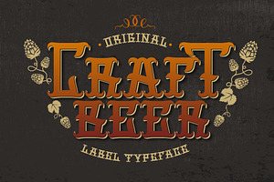 Craft Beer font & more
