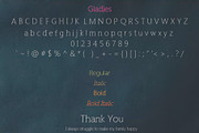Gladies Slab Serif, a Slab Serif Font by da_only_aan (Thumbnail 2 of 6)