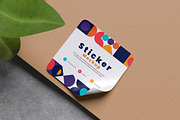 Sticker Mockup Bundle Set, an Advertising Mockup by Rielismee (Thumbnail 3 of 5)