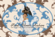 Pixel Bloom Archive Floral Overlays, a Texture Graphic by DigARTbyHavroshka (Thumbnail 1 of 10)