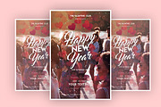 Happy New Year, a Flyer Template by What a Story (Thumbnail 2 of 2)