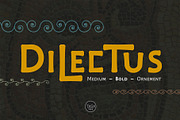 Dilectus, a Script Font by TeGeType foundry (Thumbnail 1 of 8)