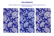 Porcelain Delicate Floral Pattern, a Pattern Graphic by Mariia Kovalchuk (Thumbnail 6 of 14)