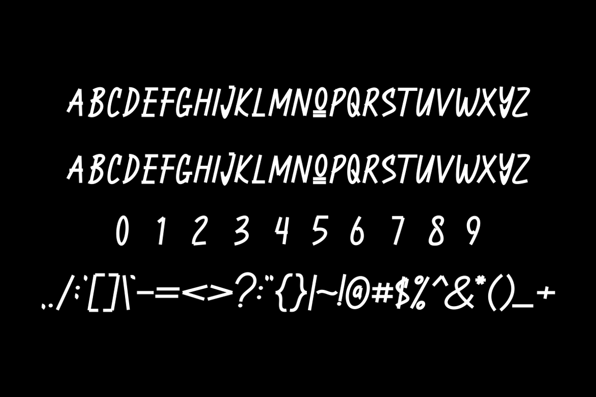 Ononex Brush - Font, a Handwritten Font by artchiles_design (Photo 3 of 5)