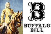 Buffalo Bill, a Font by FontMesa (Thumbnail 1 of 3)