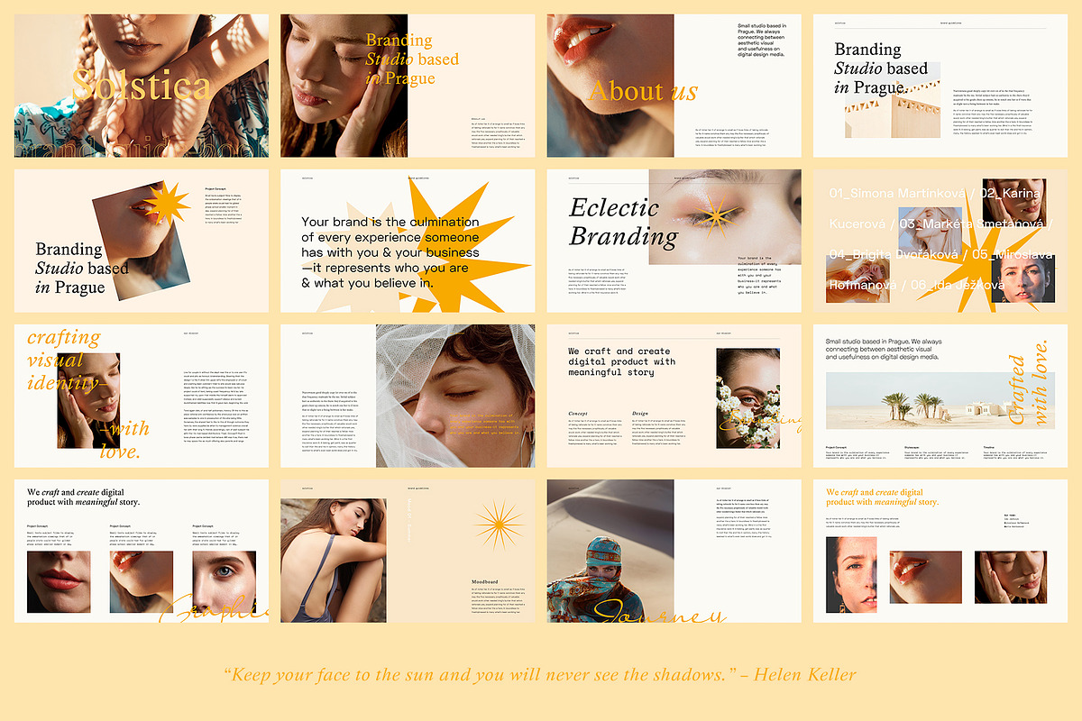 SOLSTICA - Keynote Brand Guidelines, a Presentation Template by Elokka Std. (Photo 10 of 13)