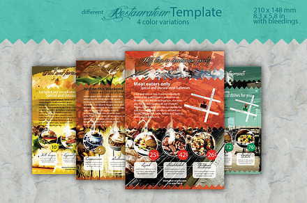 Restaurateur Flyer Template