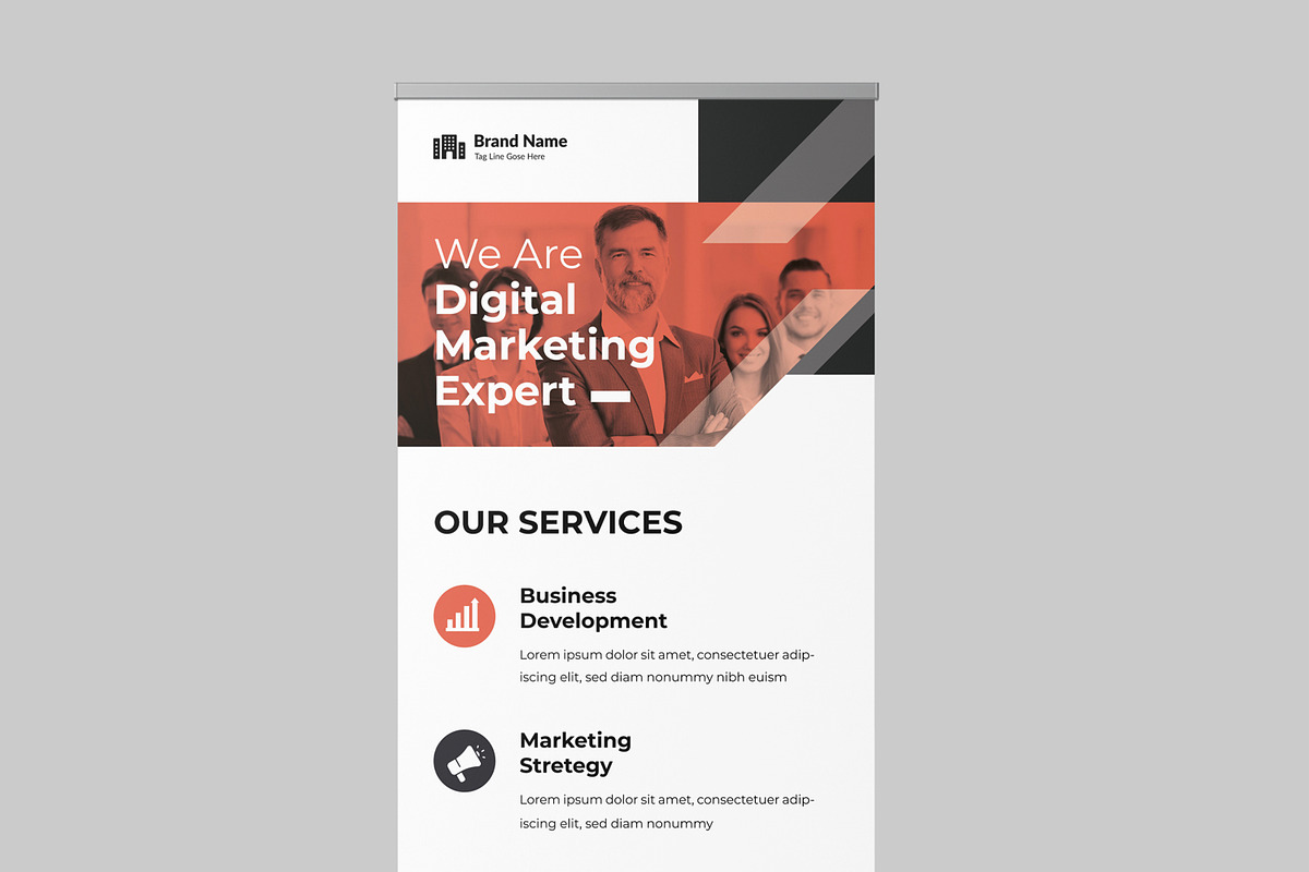 Digital Marketing Roll Up Banner preview 4