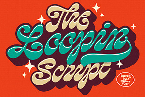 Loopin Script Font