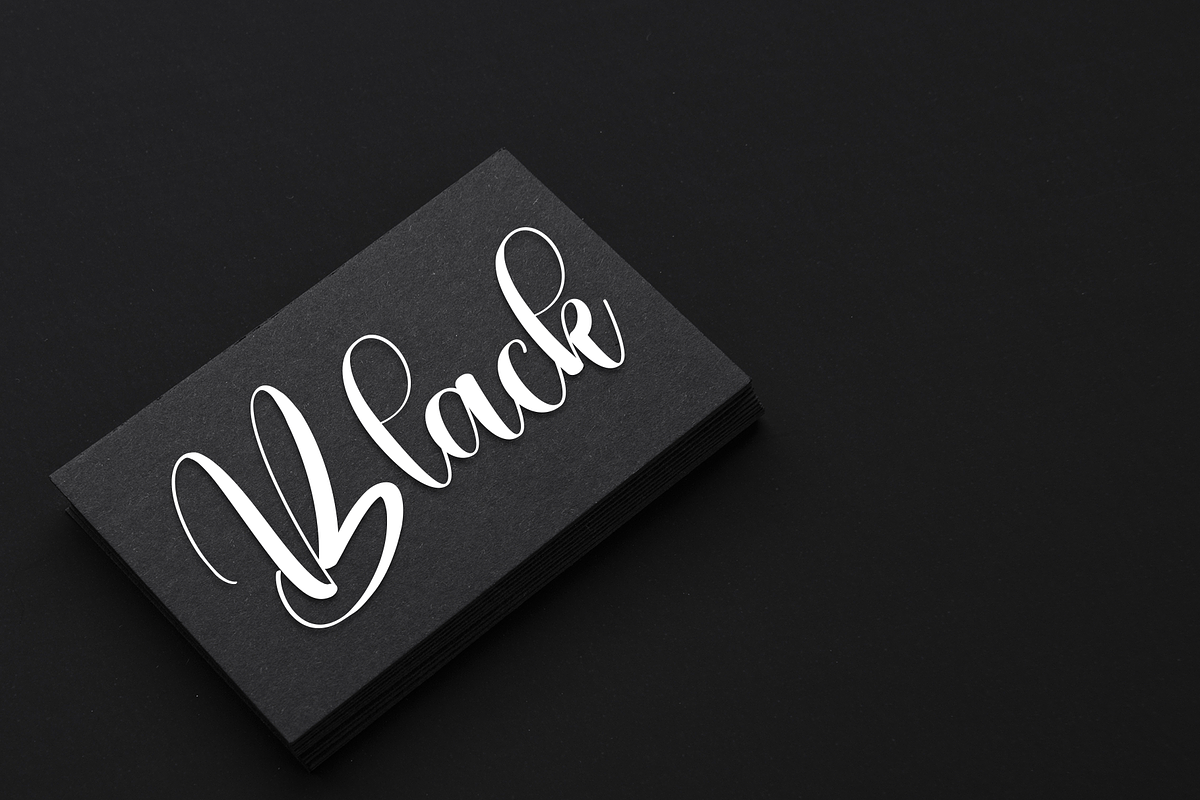 Sadnight | Script Font, a Handwritten Font by Scratchones (Photo 5 of 9)