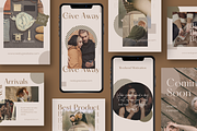 Waitzy - Canva Instagram Template, a Social Media Template by Inkofert (Thumbnail 2 of 12)