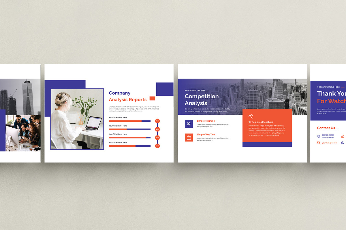Complete Business Presentation, a Presentation Template by creative-mint (Photo 2 of 5)
