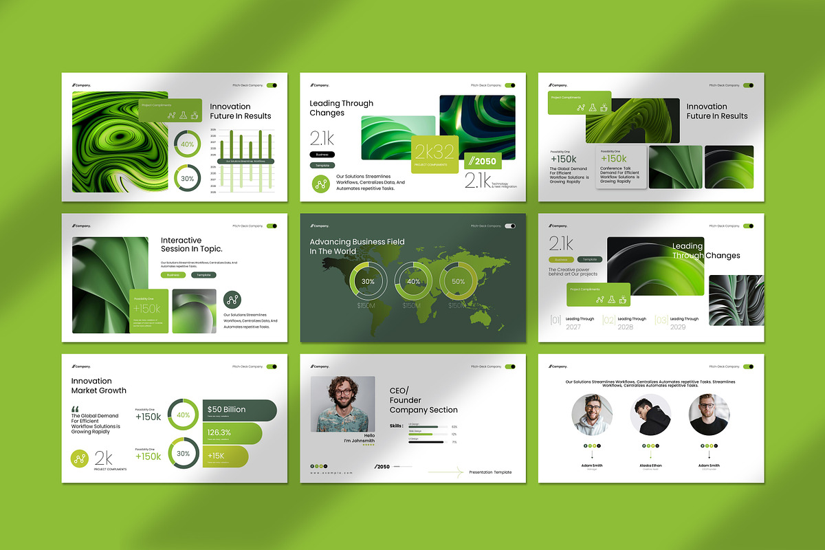 Future Pitch-Deck Presentation, a Presentation Template by Creative-Work (Photo 6 of 9)