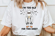 Sarcastic Sheet Ghost Funny Hallowee, an Illustration by DreamCafeArt (Thumbnail 2 of 7)