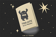 Cute Monster - Cute Handwritten Font, a Handwritten Font by Iniistudio (Thumbnail 6 of 7)