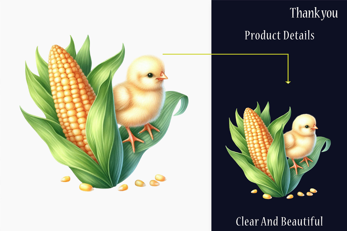 Watercolor Cute Little Farm Clipart, a Graphic by designcity5 (Photo 4 of 5)