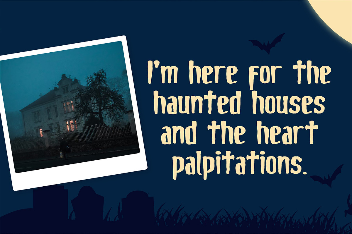 Frightening Scary Halloween, a Handwritten Font by TrimStudio (Photo 5 of 8)