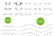 Designer's nature mega pack!, a Decorative Illustration by Lina_Lisichka (Thumbnail 5 of 8)