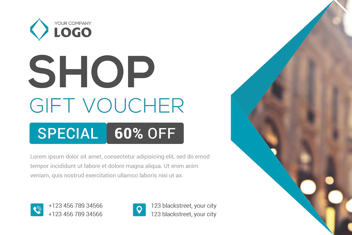 Multipurpose Gift Voucher Template, a Templates & Theme by ARP Creation (Photo 7 of 8)