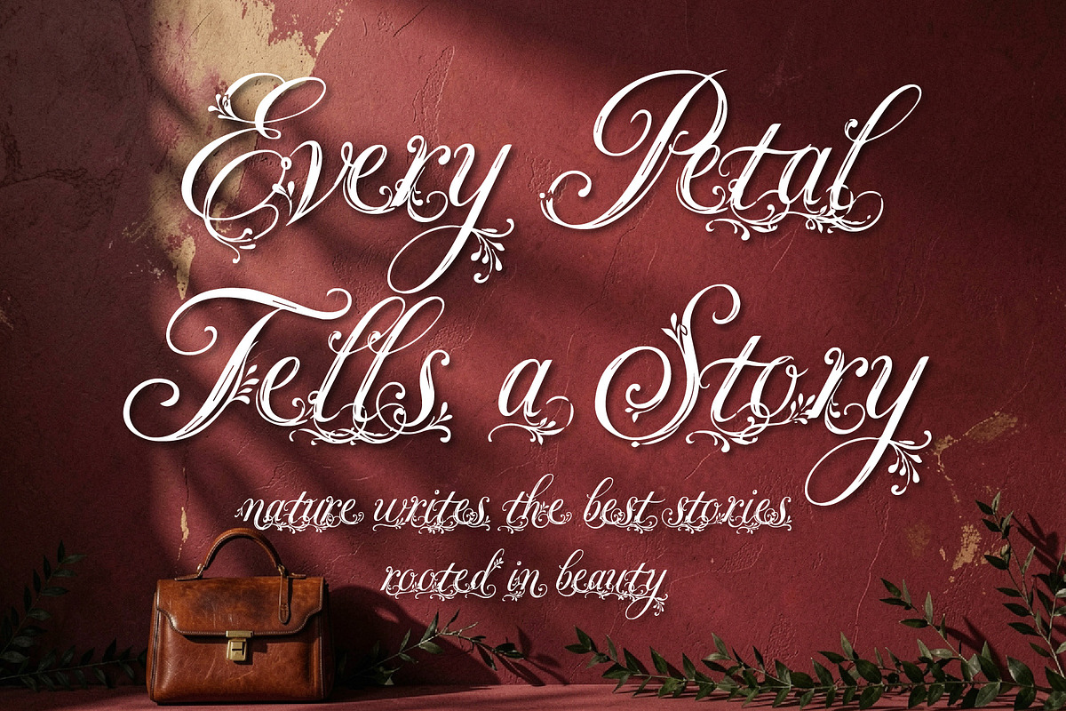 Ornavelle - Bloom Beautifully, a Script Font by HypeWorksCo (Photo 13 of 22)