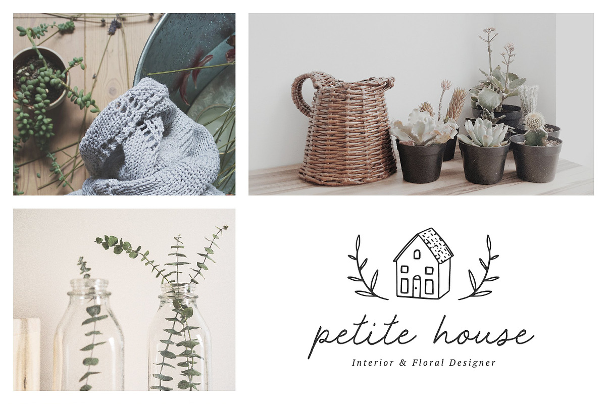 100 Delicate Feminine Logos, a Branding & Logo Template by Davide Bassu (Photo 14 of 14)