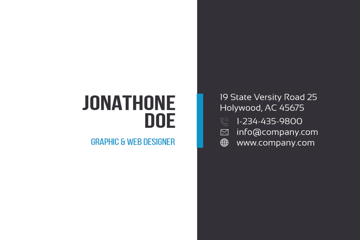 Simple Business Card, a Business Card Template by DesignGhar (Photo 7 of 7)