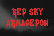 Ristakhr Horror Display Typeface, a Sans Serif Font by Maulana Creative (Thumbnail 6 of 7)