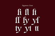 Luxtya Mewoth - Elegant Luxury Font, a Serif Font by Iqsiart Studio (Thumbnail 13 of 17)