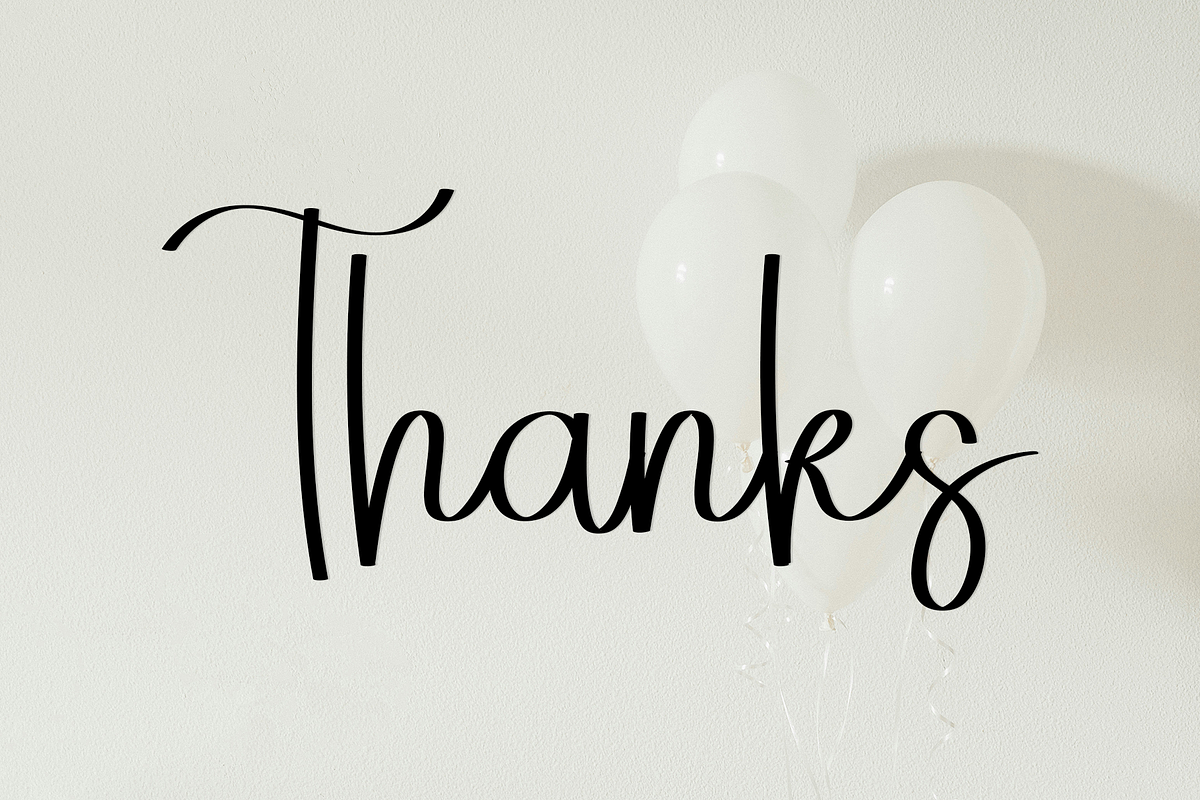 Simple Birthday, a Handwritten Font by FreshTypeINK (Photo 3 of 8)