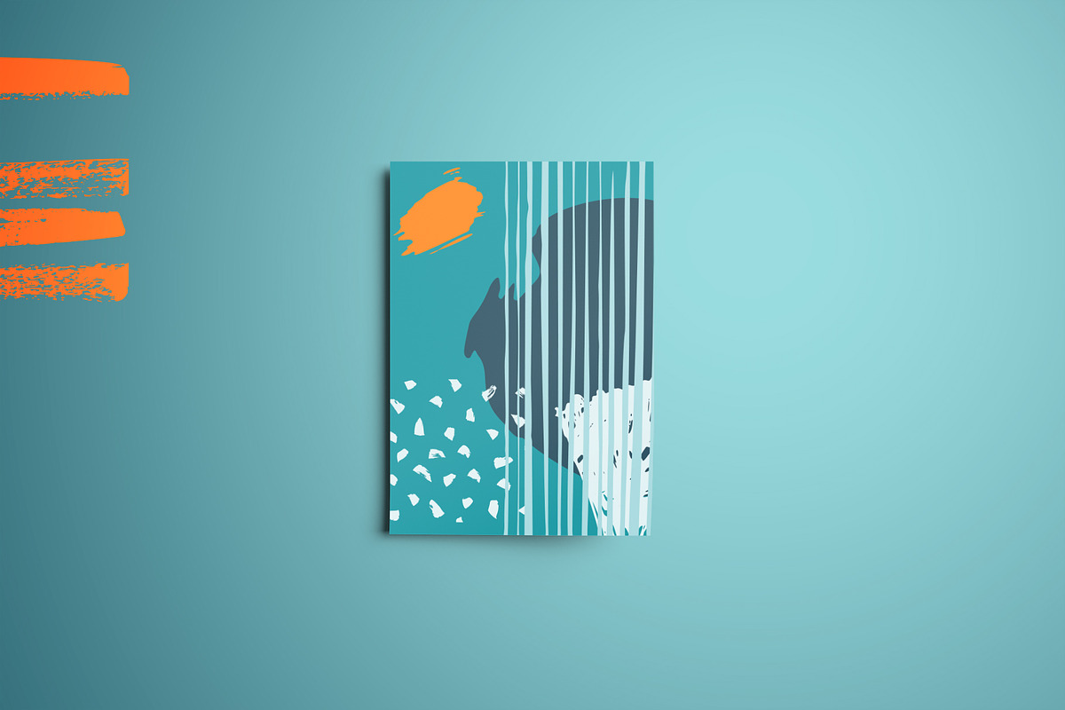 Art collage vector collection, a Pattern Graphic by Kate Art (Photo 2 of 18)
