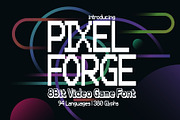Pixel Forge Font Duo, a Sans Serif Font by HipFonts (Thumbnail 1 of 8)