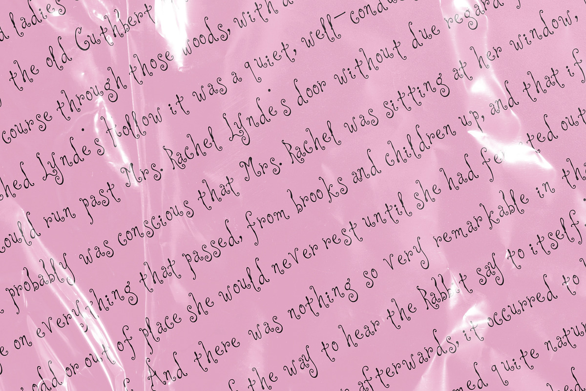 Stay Away My Darling Weird Font, a Handwritten Font by The October Creative (Photo 4 of 8)
