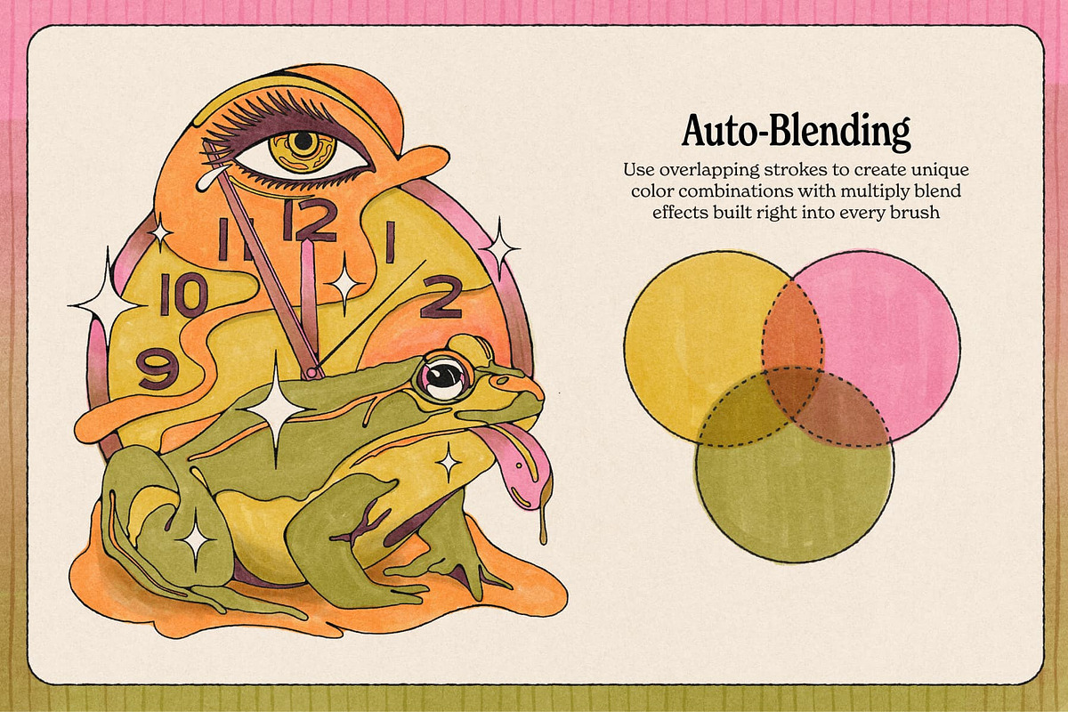KolorMarc Markers for Photoshop, a Brush Add-On by True Grit Texture Supply (Photo 8 of 13)
