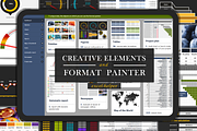 Creative Elements and Format Painter, a Presentation Template by DesignLab (Thumbnail 1 of 5)