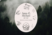 Autumn Mystique: Line Art Collection, a Decorative Illustration by divanovskaya_nv (Thumbnail 10 of 12)