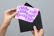 Retro Thank You Card Template, a Templates & Theme by Boltik Studio (Thumbnail 7 of 9)