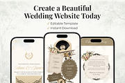 Romantic Beige Wedding Website, a Landing Page Template by Everyday Perfection (Thumbnail 12 of 12)