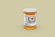 Honey Bottle Mockup, a Product Mockup by Graphicboom (Thumbnail 2 of 4)