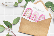 Watercolor Boho Rainbows Set, an Object Graphic by OrangePeafowlArt (Thumbnail 5 of 16)