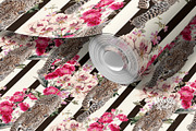 Maximalist Leopard Wallpaper, a Wallpaper Graphic by Bloomart Studio (Thumbnail 2 of 6)