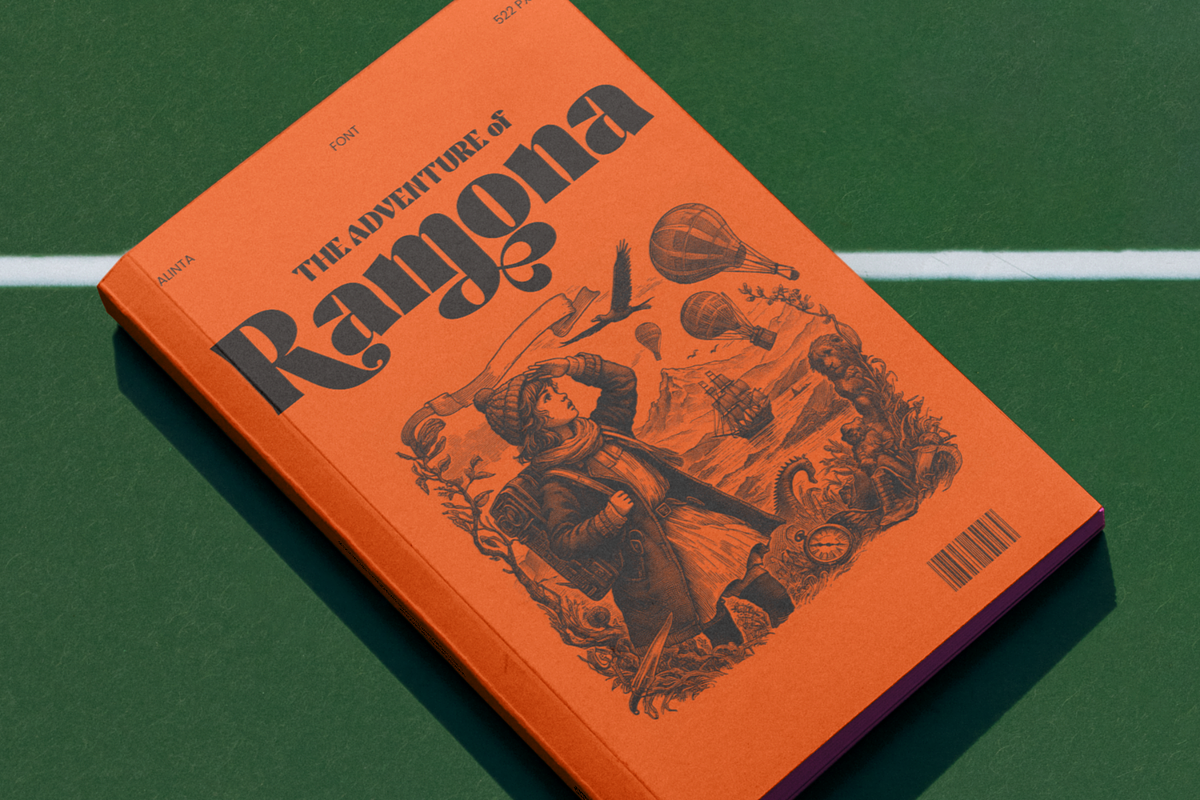 Alinta - Neo Retro Display Typeface, a Serif Font by Surplus Type Co (Photo 9 of 9)