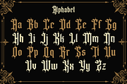 Cleanthes, a Blackletter Font by dansdesign (Thumbnail 5 of 9)