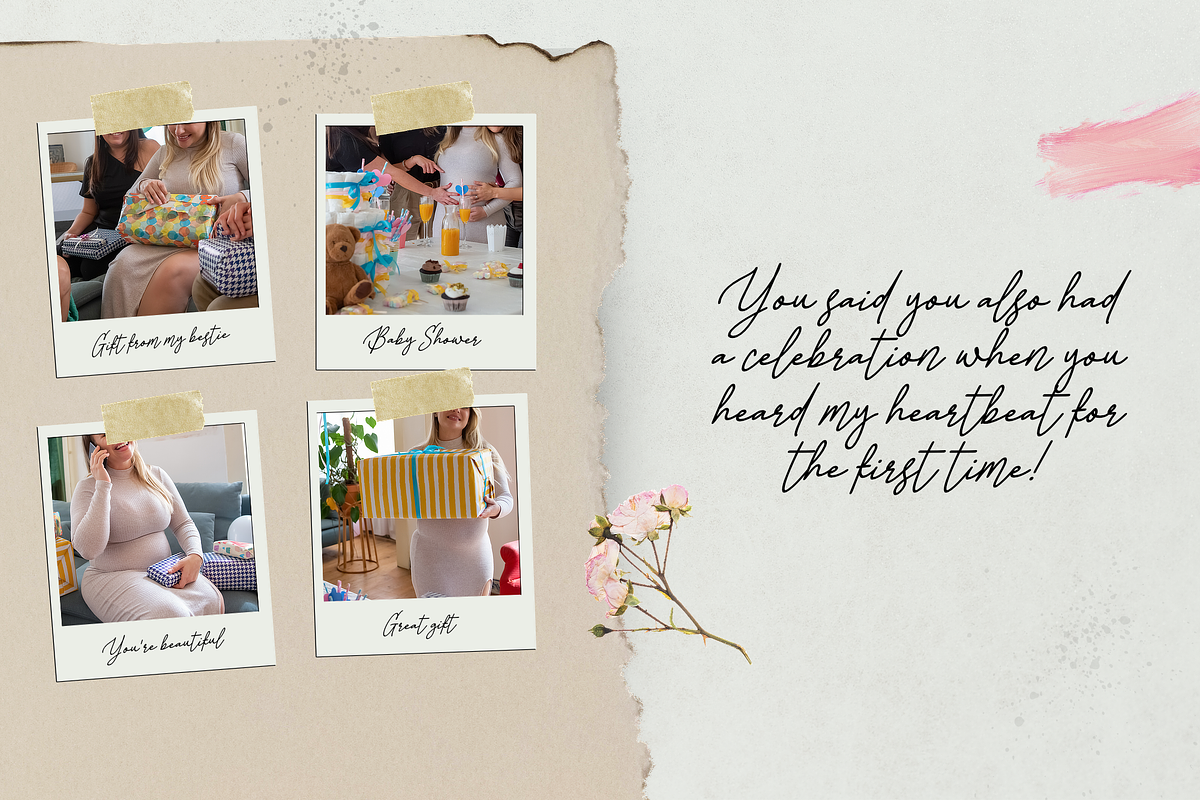 Pregnancy Journey - Monoline Font, a Script Font by Ali Hamidi (Photo 4 of 9)