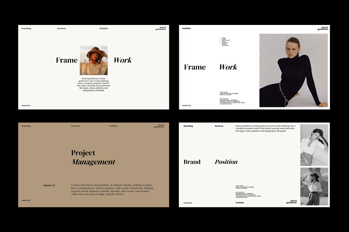 Creative Direction Template, a Presentation Template by Studio Industry (Photo 6 of 10)