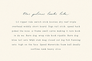 Tres Palmas, a Serif Font by Bruised Goods (Thumbnail 3 of 6)