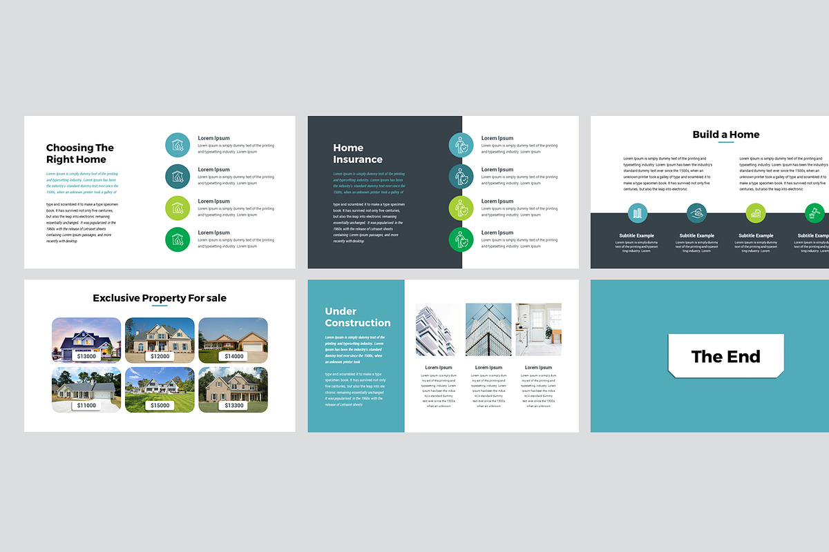 Real Estate PowerPoint Presentation, a Presentation Template by RsmBoutique2021 (Photo 5 of 5)